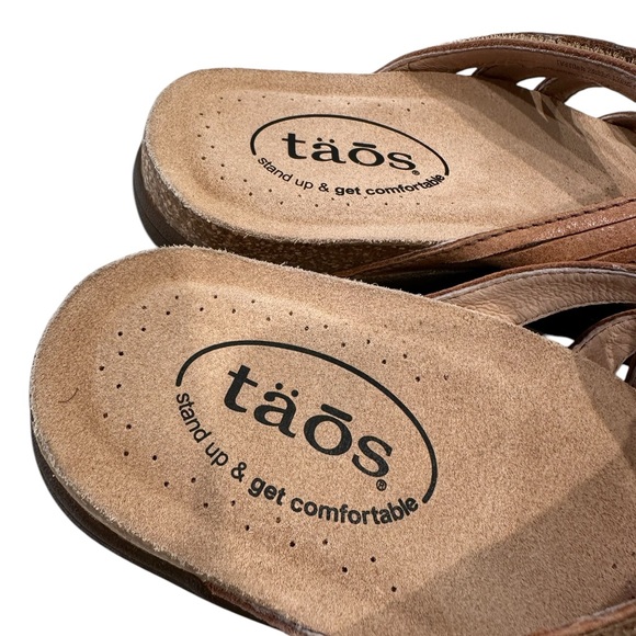 Taos Tan Sandals Size 6 - Picture 6 of 7